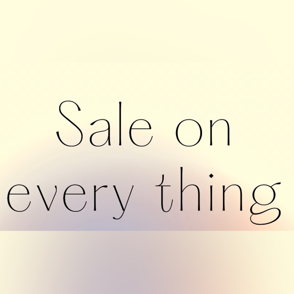 Every item has been reduced.